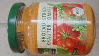 Mängden socker i Brotaufstrich Kräuter Tomate
