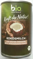 Mängden socker i Bio Zentrale Kokosmilch