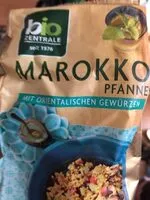 Mängden socker i Marokko Pfanne Hirse orientalische Gewürze