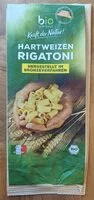 Mängden socker i Hartweizen Rigatoni