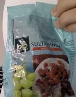 Mängden socker i Sultaninen ungeschwefelt bio