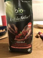 Mängden socker i Müsli Himbeere Johannisbeere