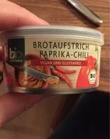 Mängden socker i Brotaufstrich Paprika-Chili