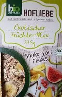 Mängden socker i Exotischer Frűchte-mix 375g