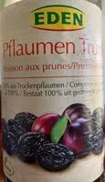 Mängden socker i Eden Prune juice