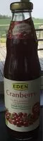 Mängden socker i Eden Cranberry Mutters O Zucker Unverdü Bio 750 ML