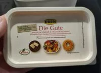Mängden socker i "Die Gute" Margarine végétale a l'huile de tournesol