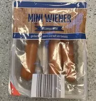 Mängden socker i Mini-Wiener, geräuchert