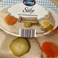 Mängden socker i Schweinebraten Sulz