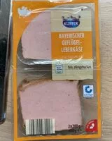 Mängden socker i Bayerischer Geflügel-Leberkäse