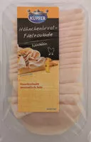 Mängden socker i Kupfer Hähnchenbrust-Filetroulade