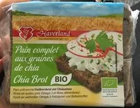 Mängden socker i Pain complet aux graines de chia