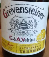 Mängden socker i Grevensteiner Natur Radler