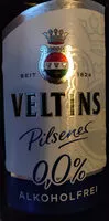 Mängden socker i Veltins Pils 0,0%