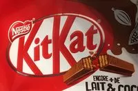 Mängden socker i KITKAT 4 Finger Barre au chocolat au Lait, 41,5g en lot de 3