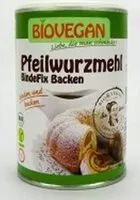 Mängden socker i Pfeilwurzmehl Bindefix Backen Arrowroot, Geschmack...