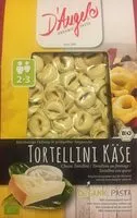Mängden socker i Tortellini Käse