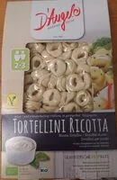 Mängden socker i Tortellini Ricotta