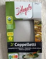 Mängden socker i Capelletti complets aux legumes