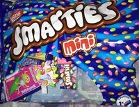 Socker och näringsämnen i Smarties mini