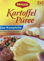 Mängden socker i Beilage - Kartoffel Püree das Komplette