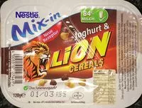 Mängden socker i Lion Cereals & Joghurt