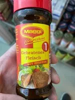 Mängden socker i Würzmischung Nr. 1, Gebratenes Fleisch