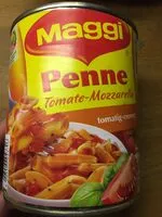 Mängden socker i Penne Tomate-Mozzarella