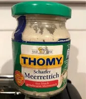 Mängden socker i Thomy Meerrettich