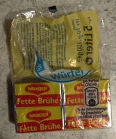 Mängden socker i Fette Brühe, Für  X 0