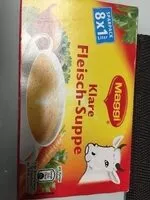 Mängden socker i Klare Fleisch Suppe