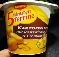 Mängden socker i Kartoffelbrei mit Röstzwiebeln & Croutons