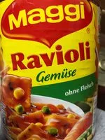Mängden socker i Ravioli Gemüse