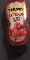 Mängden socker i Thomy Ketchup
