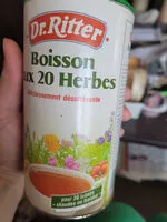 Mängden socker i boisson aux 20 herbes