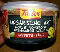 Mängden socker i Tartex Mode Hongroise Vegetarien