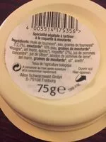 Mängden socker i TARTEX ROQUETTE MOUTARDE