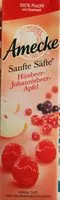 Mängden socker i Sanfte Säfte, Himbeer Johannisbeer Apfel