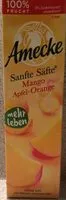 Mängden socker i Mango Apfel Orange