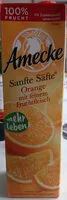 Mängden socker i Sanfte Säfte Orange mit feinem Fruchtfleisch