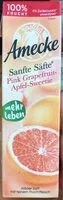 Mängden socker i Sanfte Säfte Pink Grapefruit-Apfel-Sweetie
