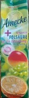 Mängden socker i 100% Frucht Vitamin + Folsäure