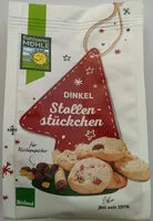 Mängden socker i Dinkel Stollenstückchen