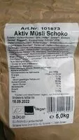 Mängden socker i Aktiv Müsli Schoko
