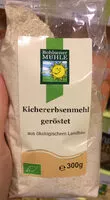 Mängden socker i Kichererbsenmehl geröstet
