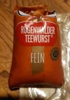 Mängden socker i Rügenwalder Teewurst fein