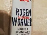 Mängden socker i Rügenwürmer scharf