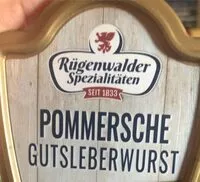 Mängden socker i Pommersche leberwurst