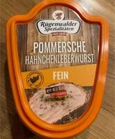 Mängden socker i Pommersche Hähnchenleberwurst