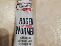 Mängden socker i Rügen Würmer